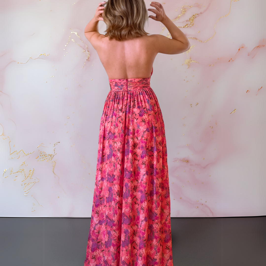 Luna | Elegante jurk met bloemenprint
