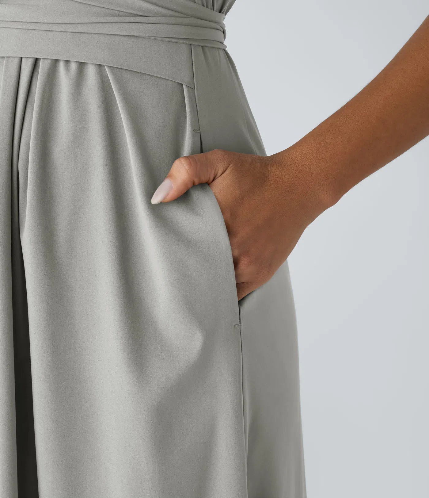 Amani | Elegante Damesjurk Met V-Hals