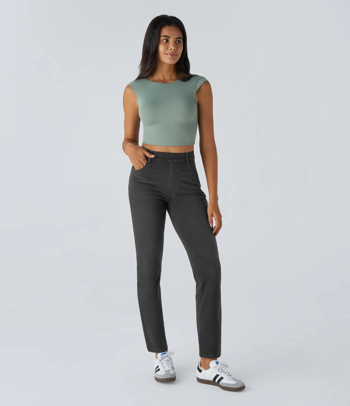 Lotte | Elastische & Comfortabele Broek Met Hoge Taille | 1+1 GRATIS