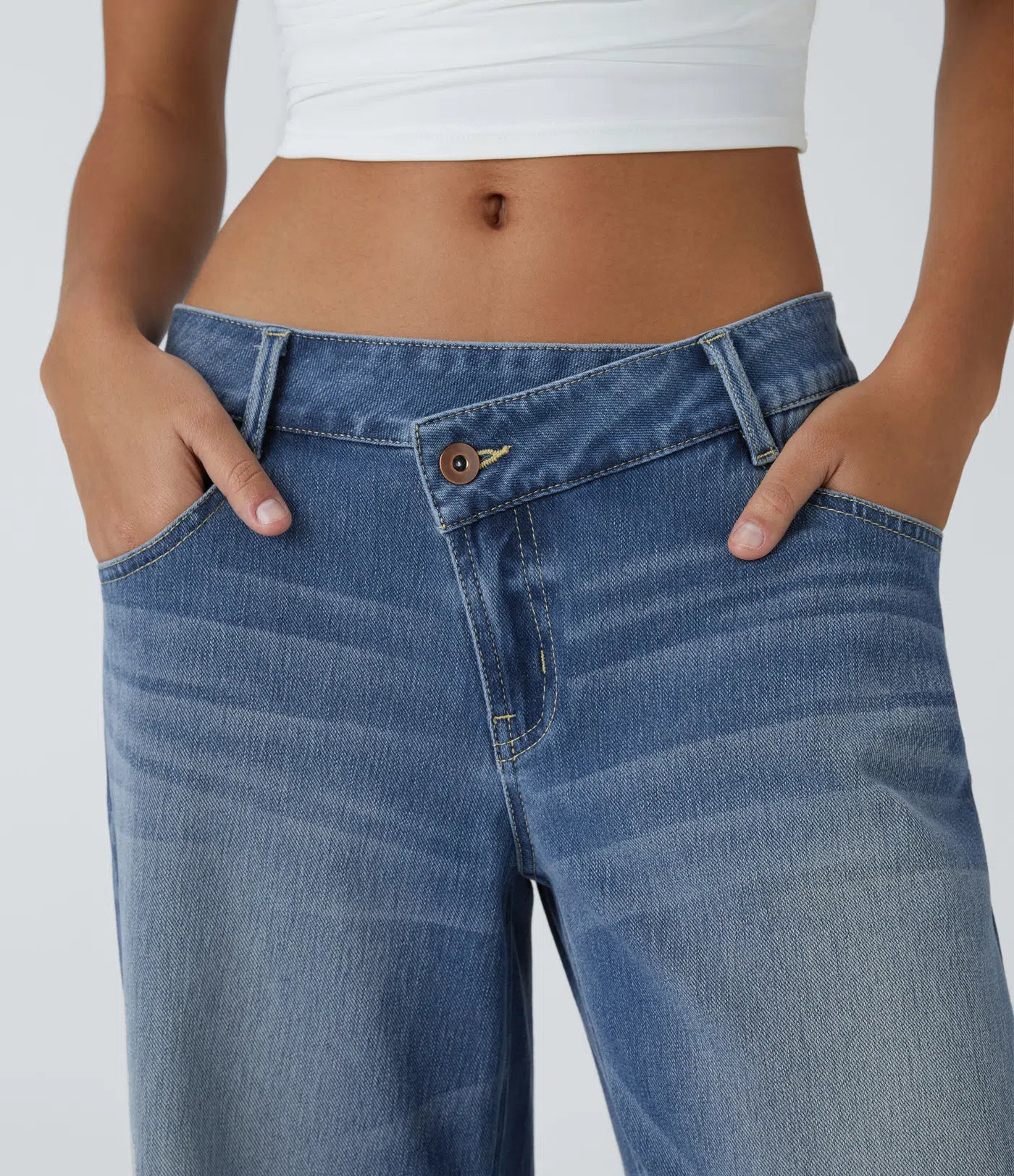 Evy | Low Rise Stretchy Jeans