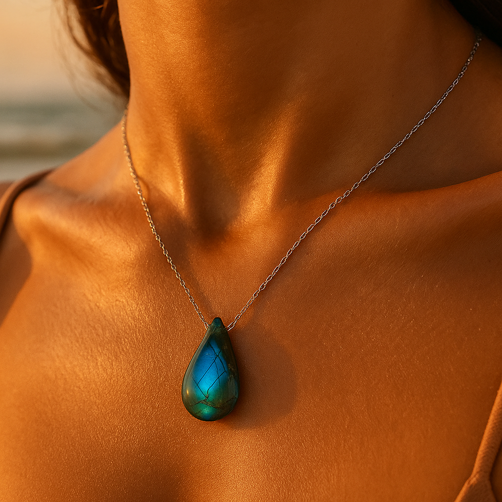 Lacrima del Mare | Ketting van labradoriet