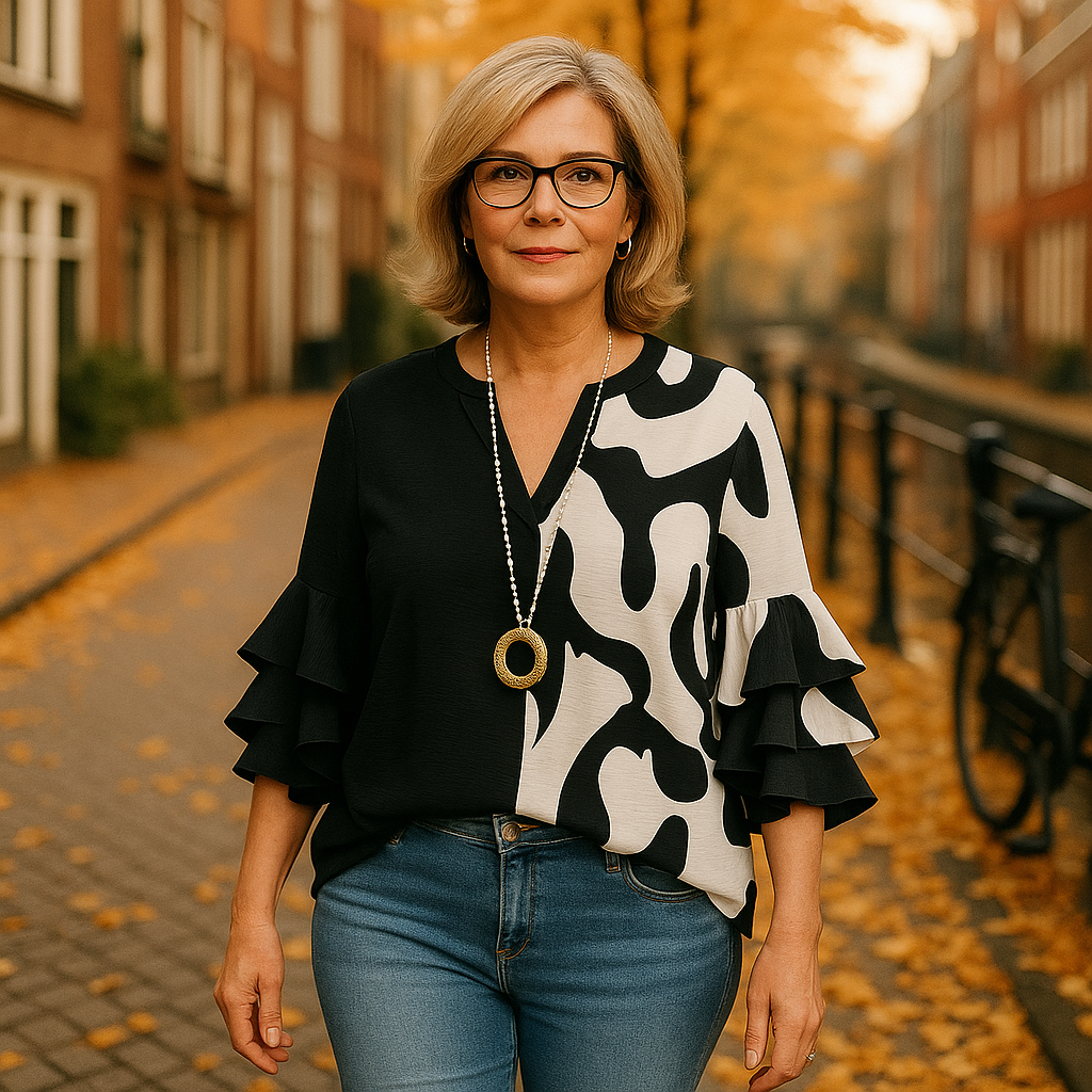 Lina | Elegante, Lichte & Luchtige Dames Blouse