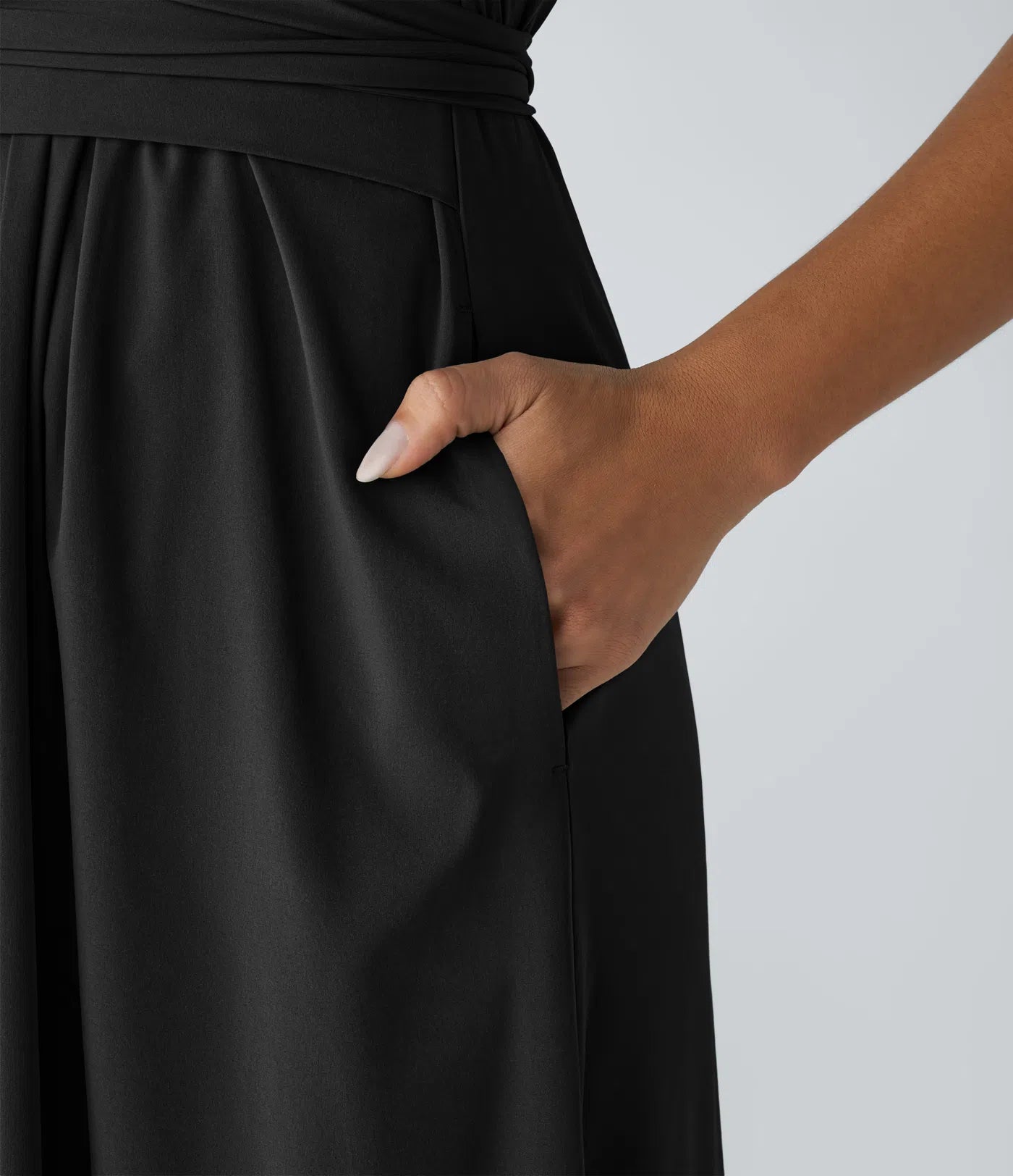 Amani | Elegante Damesjurk Met V-Hals