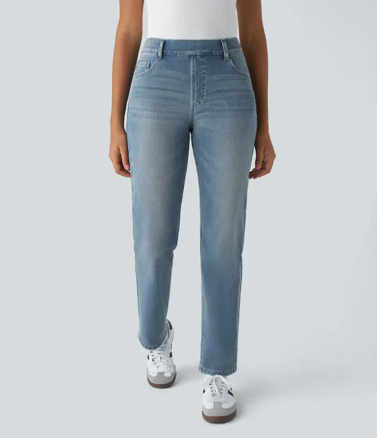 Lotte | Elastische & Comfortabele Broek Met Hoge Taille