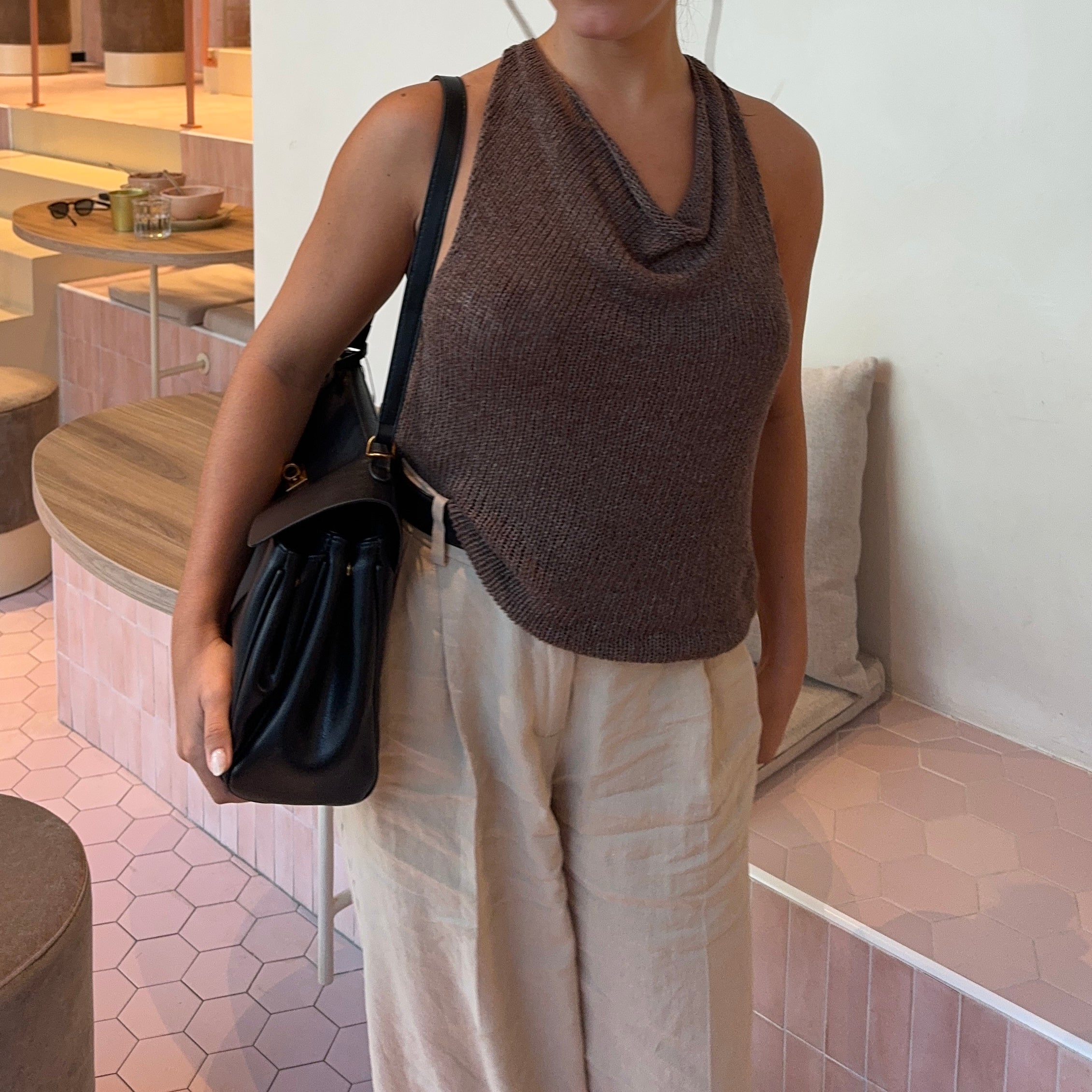 Marijke | Tijdloze Vegan Leather Tas Met Lucky Charm & Vintage Look