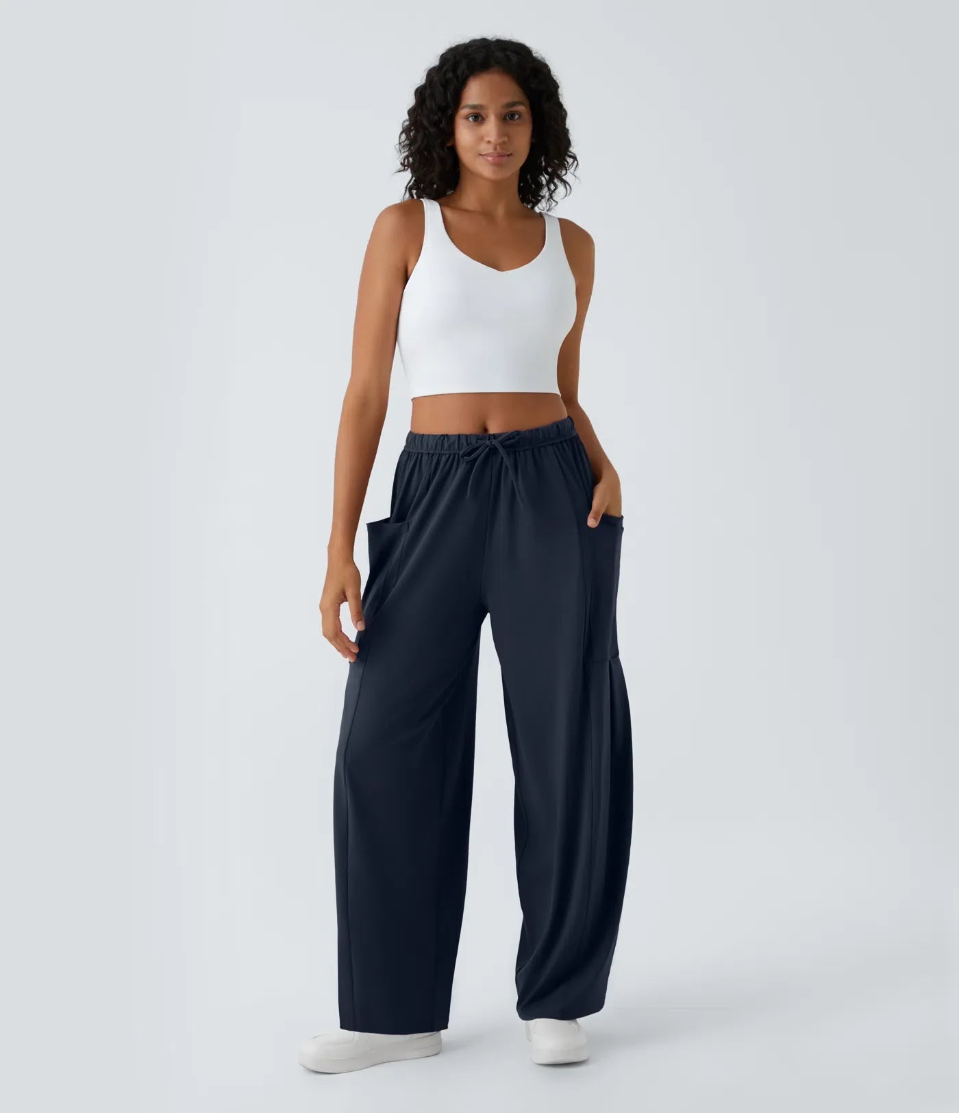 Fiona | Comfortabele & Elastische Luchtige Wijde Broek | 1+1 Gratis