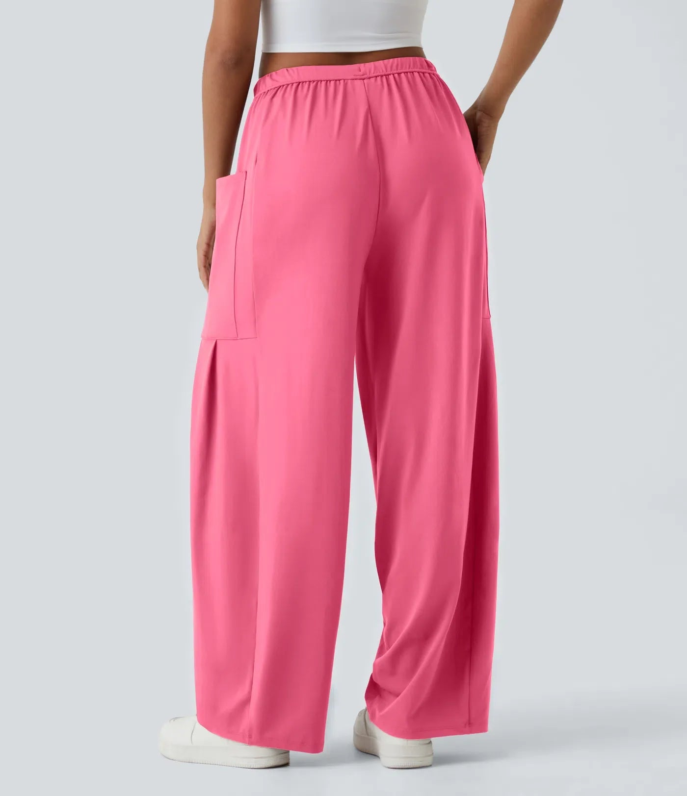 Fiona | Comfortabele & Elastische Luchtige Wijde Broek | 1+1 Gratis