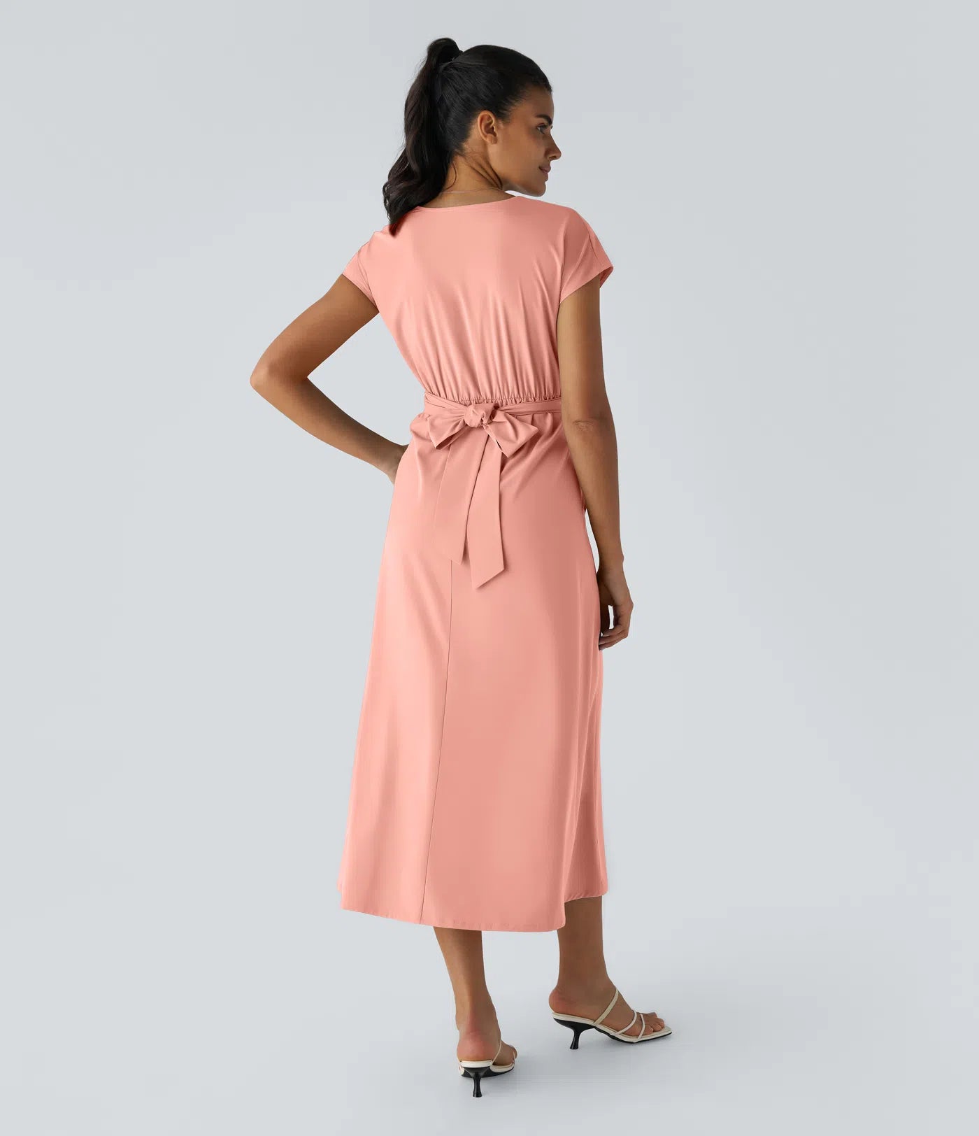 Amani | Elegante Damesjurk Met V-Hals