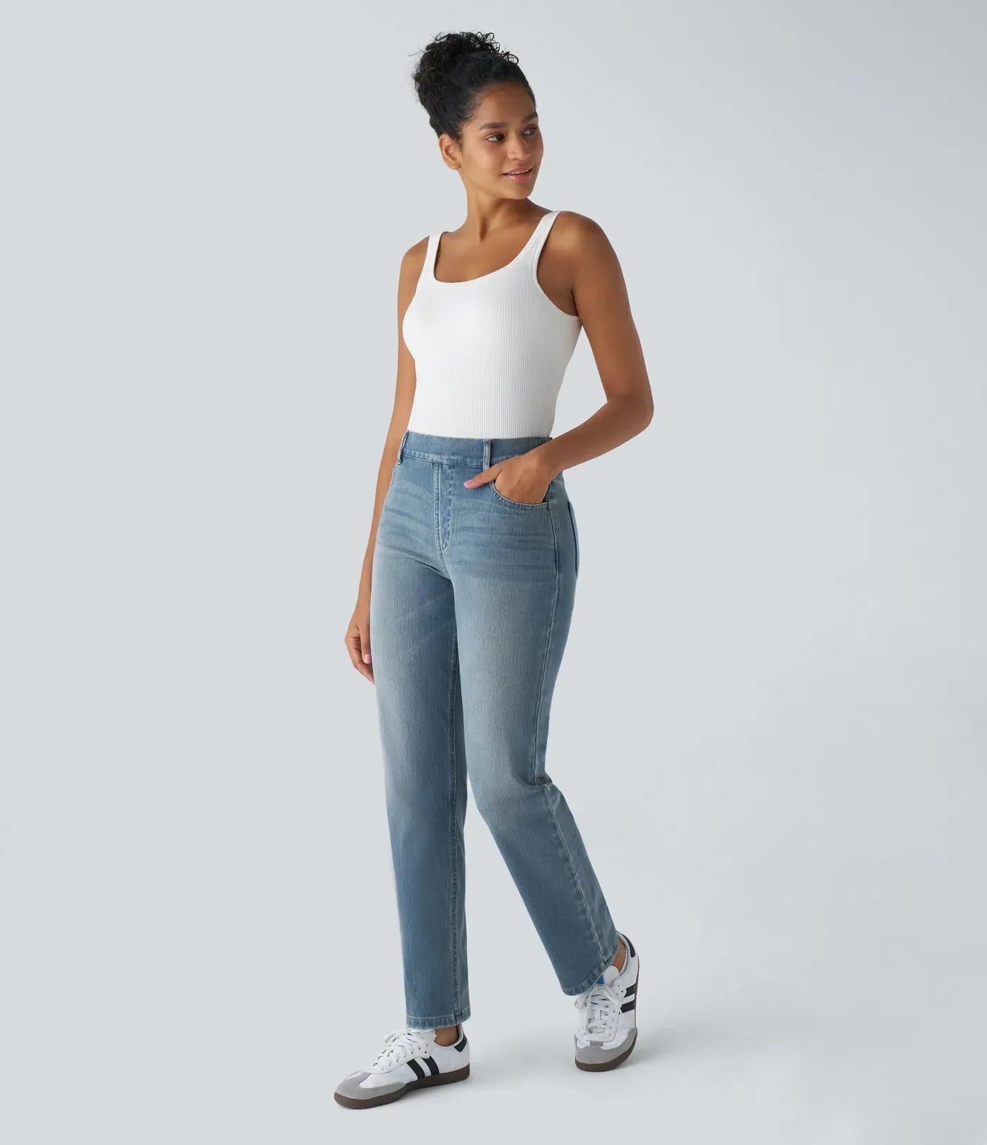 Lotte | Elastische & Comfortabele Broek Met Hoge Taille