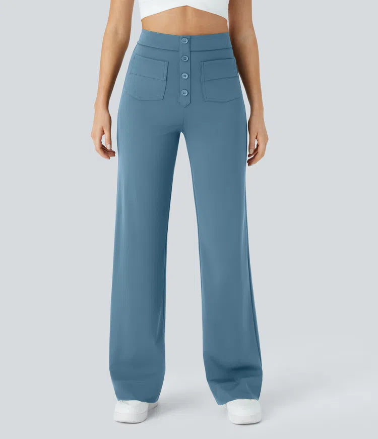 Naomi | Elastische & Comfortabele Broek Met Hoge Taille | 1+1 Gratis