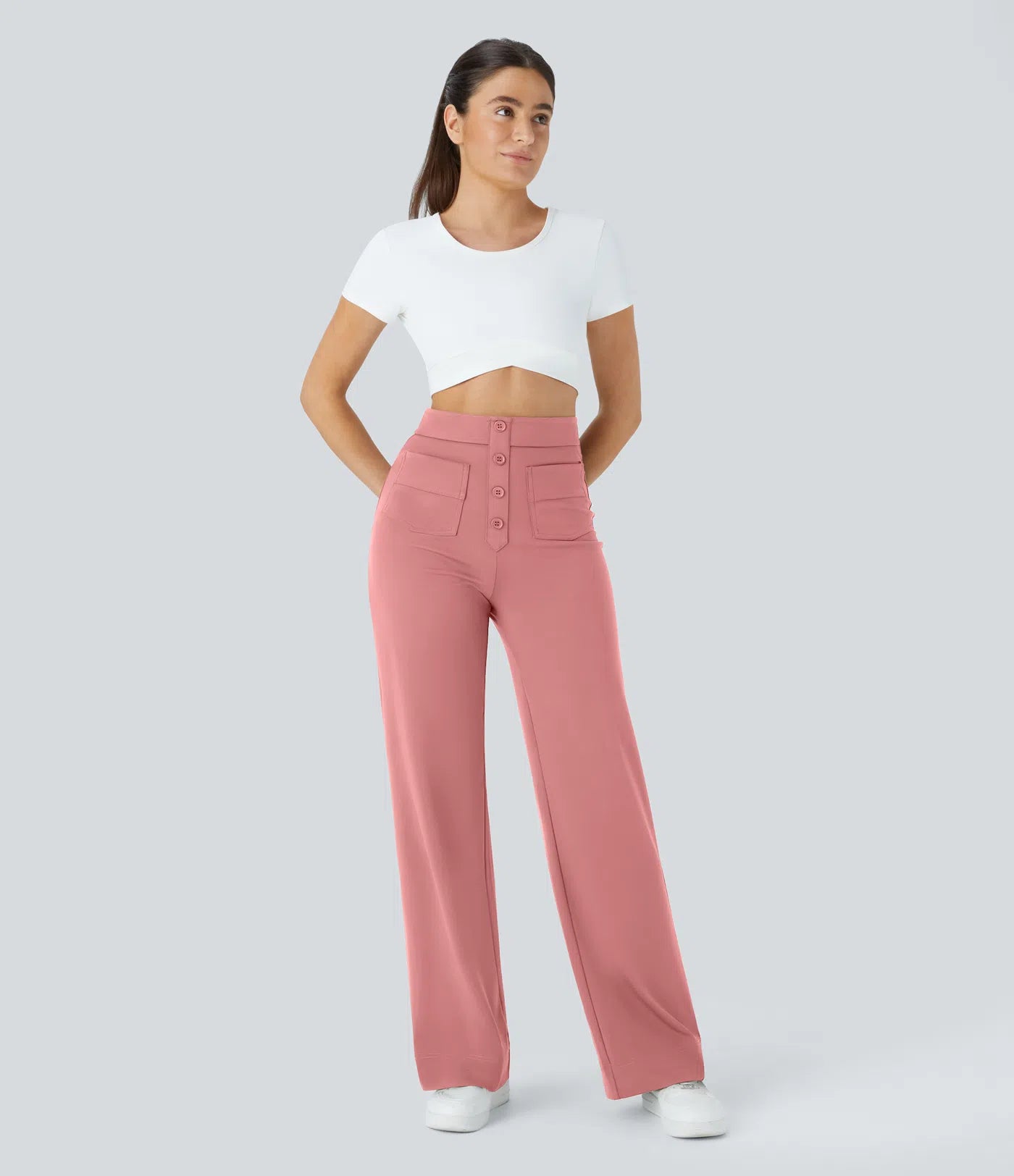 Naomi | Elastische & Comfortabele Broek Met Hoge Taille | 1+1 Gratis
