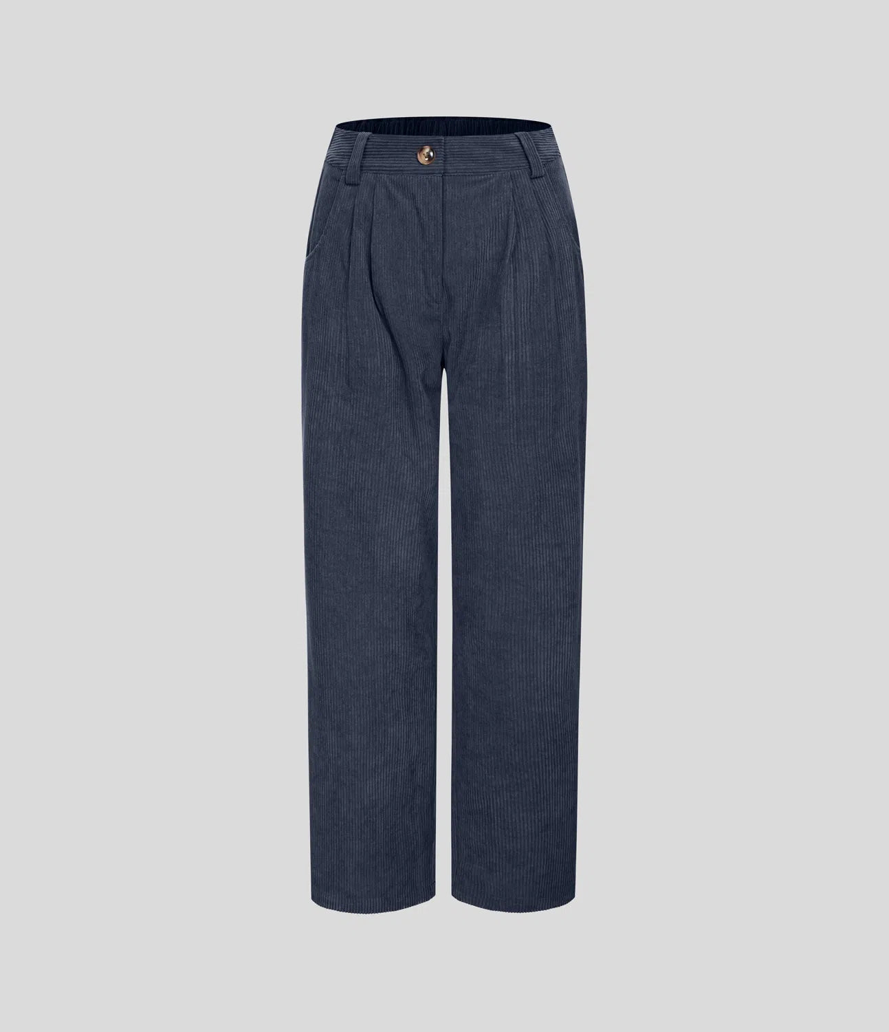 Annette | Comfortabele Broek Met Middelhoge Taille, Ritssluiting En Zijzakken
