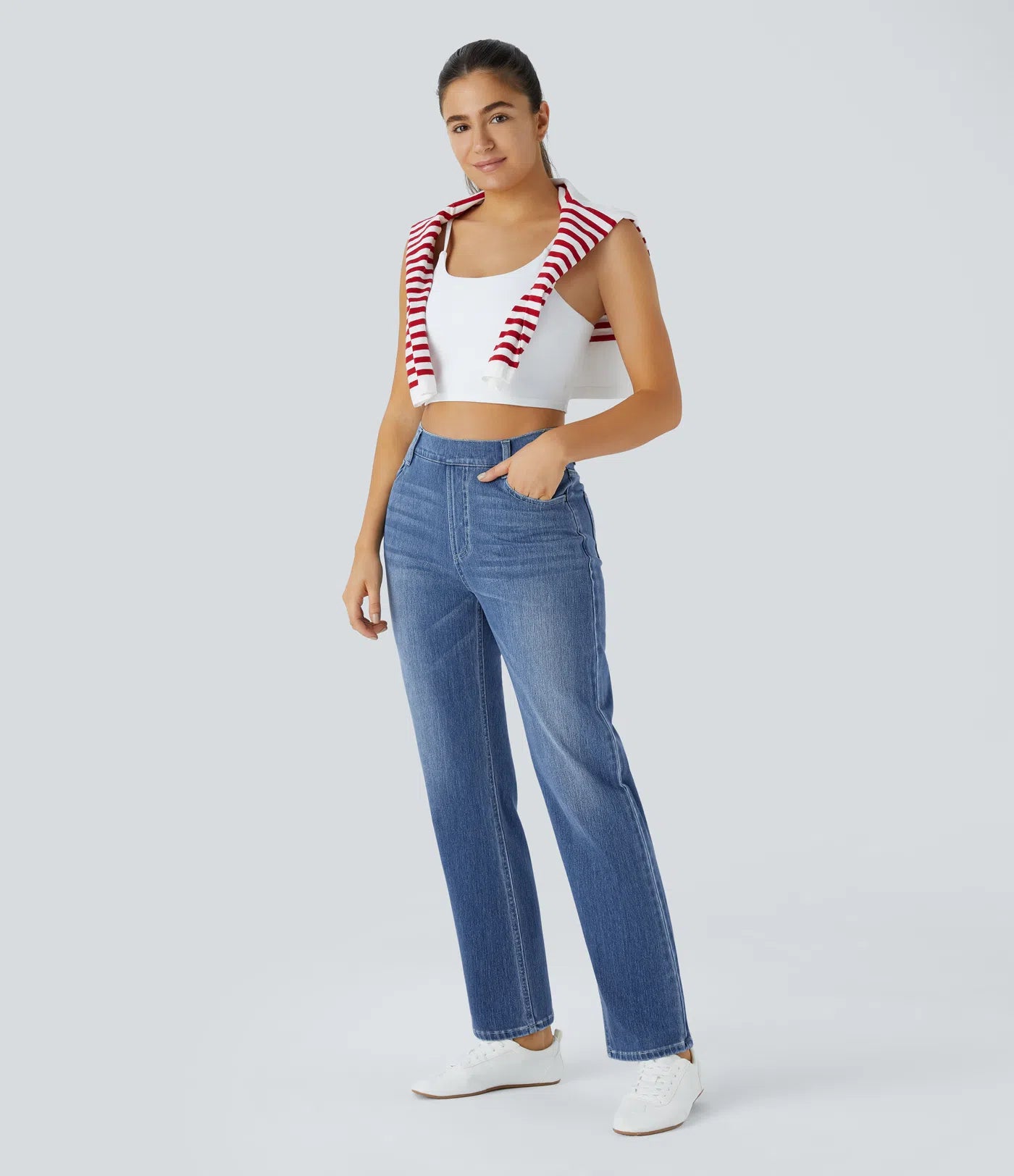 Lotte | Elastische & Comfortabele Broek Met Hoge Taille | 1+1 GRATIS