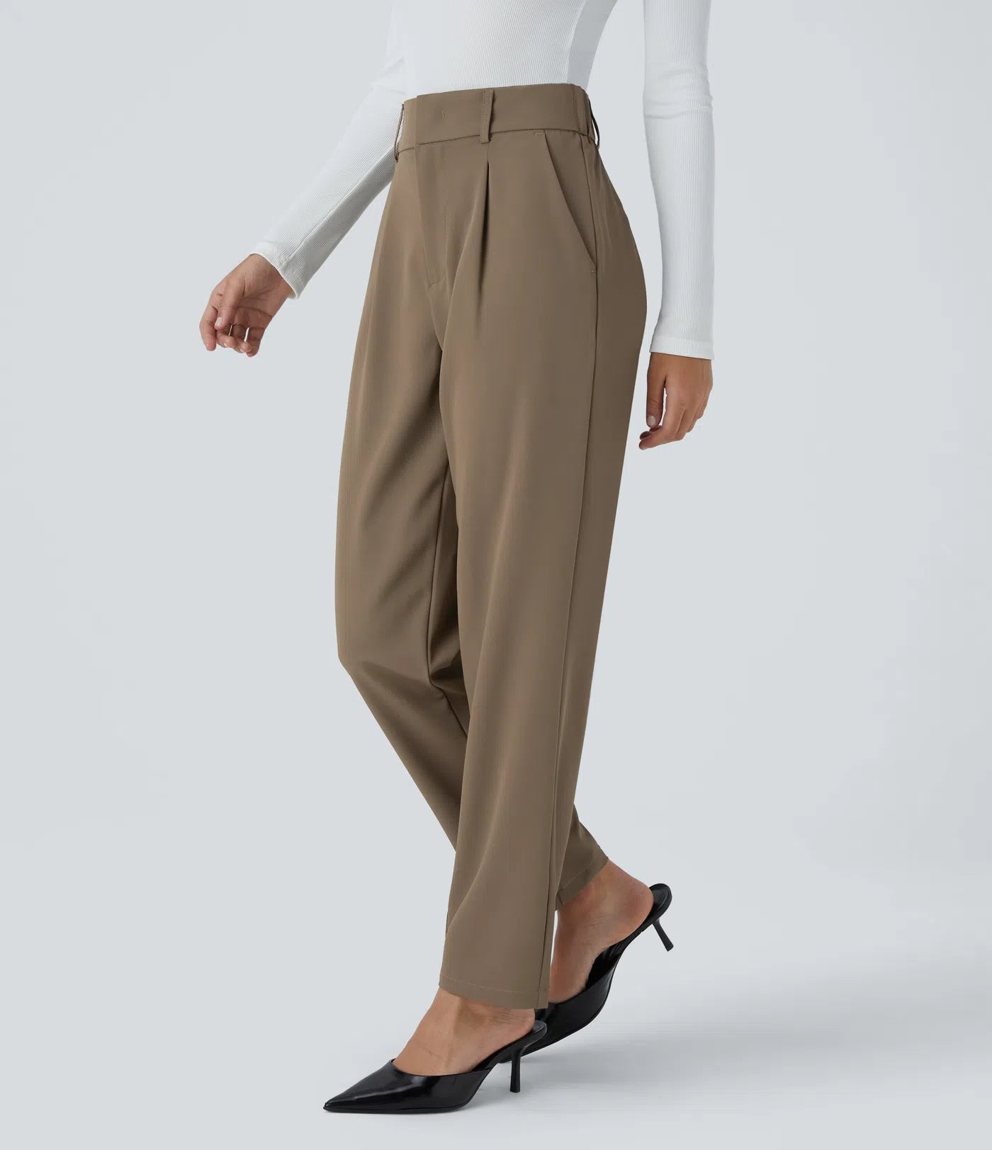 Megan | Comfortabele & Elastische Broek Met Hoge Taille