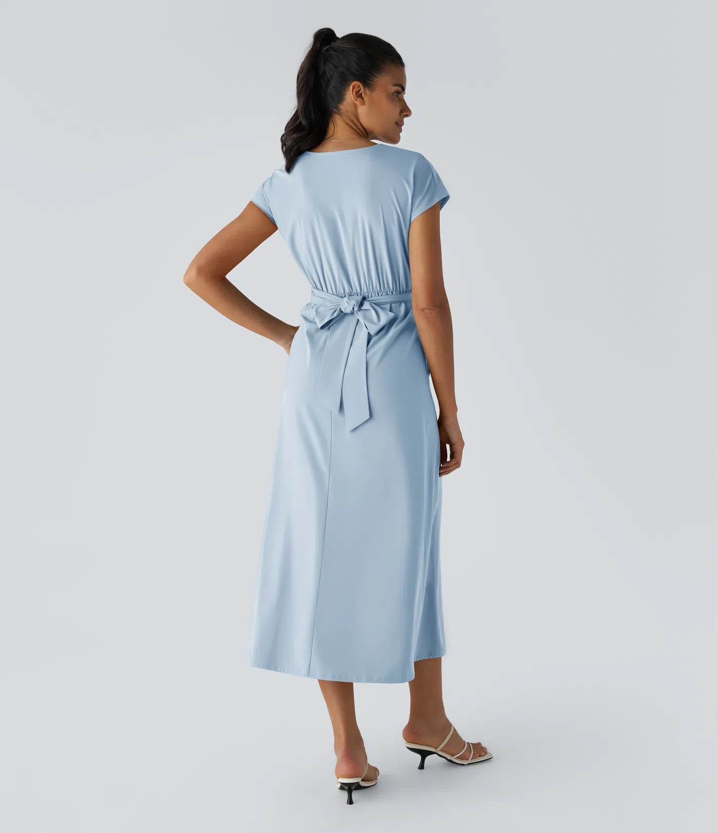 Amani | Elegante Damesjurk Met V-Hals