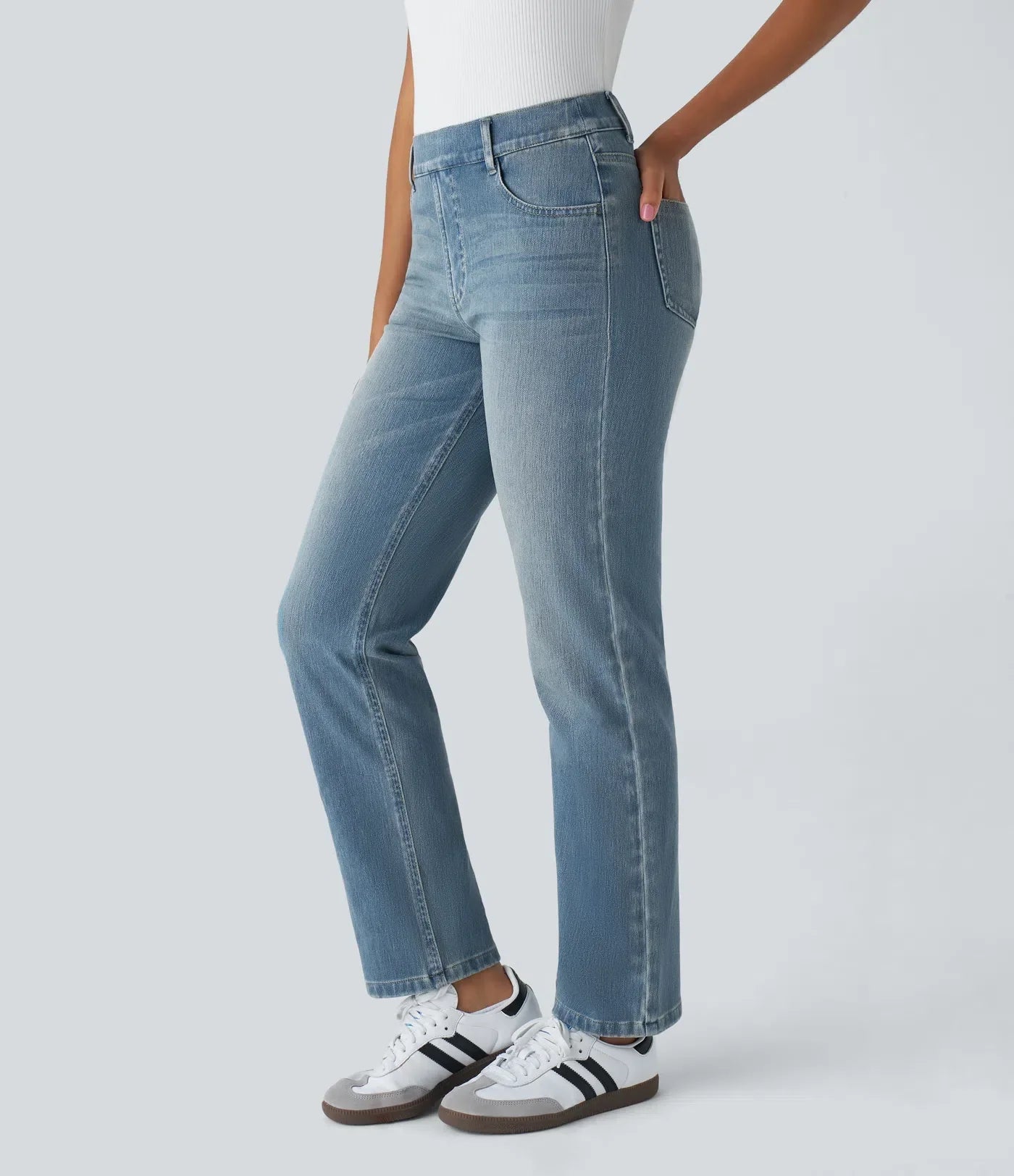 Lotte | Elastische & Comfortabele Broek Met Hoge Taille