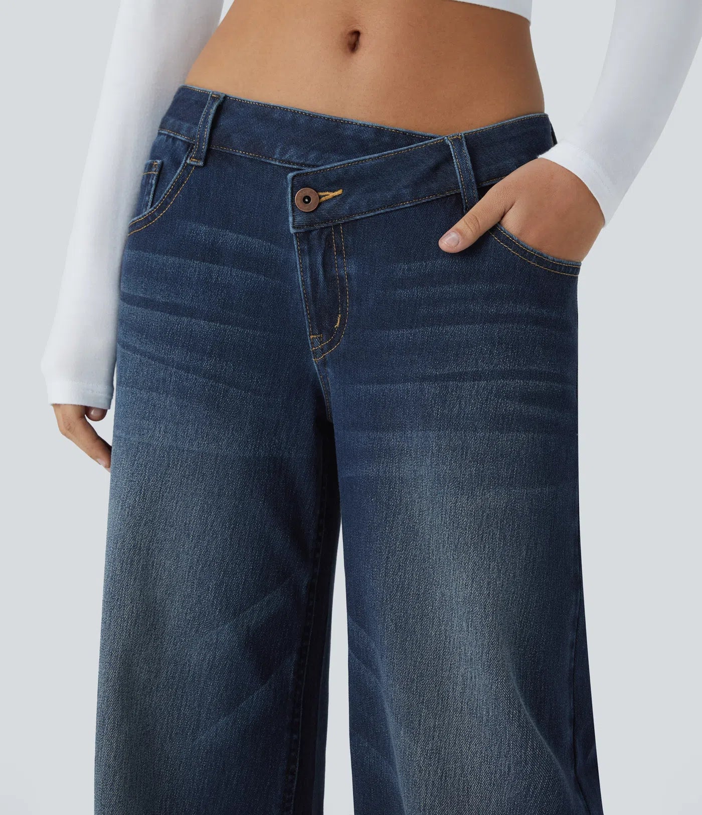 Evy | Low Rise Stretchy Jeans
