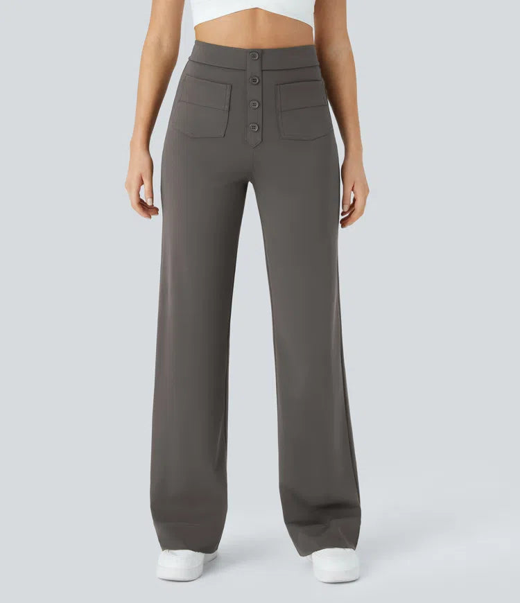 Naomi | Elastische & Comfortabele Broek Met Hoge Taille | 1+1 Gratis