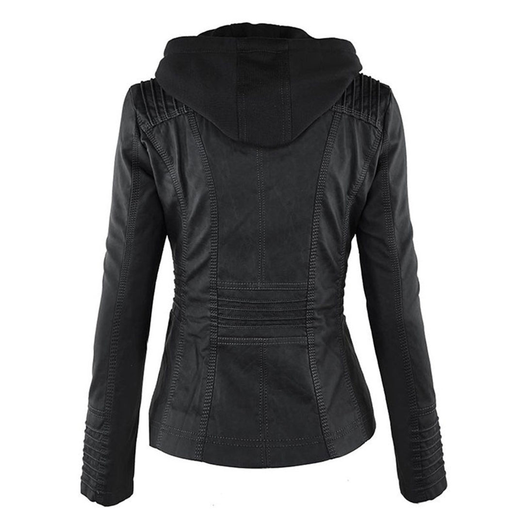 Pia | Stijlvolle & Elegante Leren Jas
