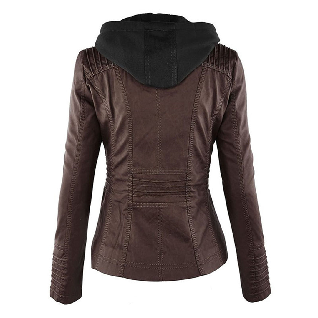 Pia | Stijlvolle & Elegante Leren Jas