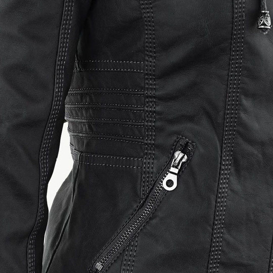 Pia | Stijlvolle & Elegante Leren Jas