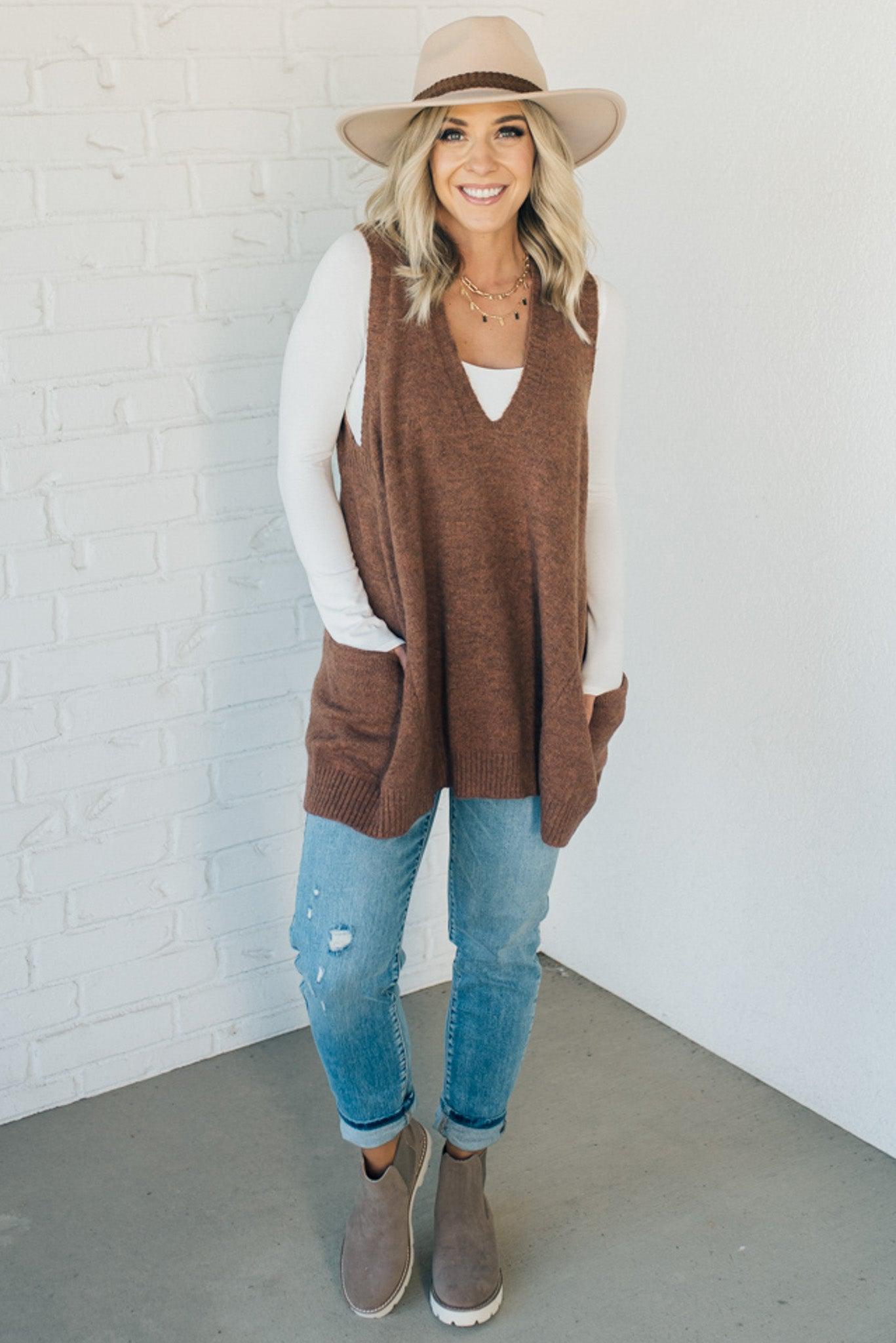 Knit Sweater Vest | 1+1 gratis