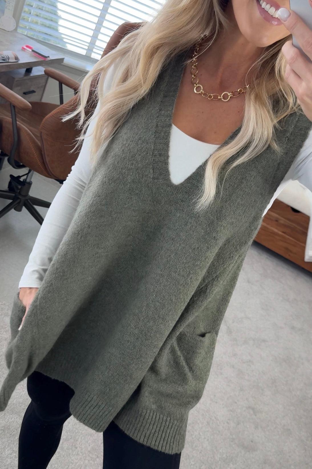 Knit Sweater Vest | 1+1 gratis