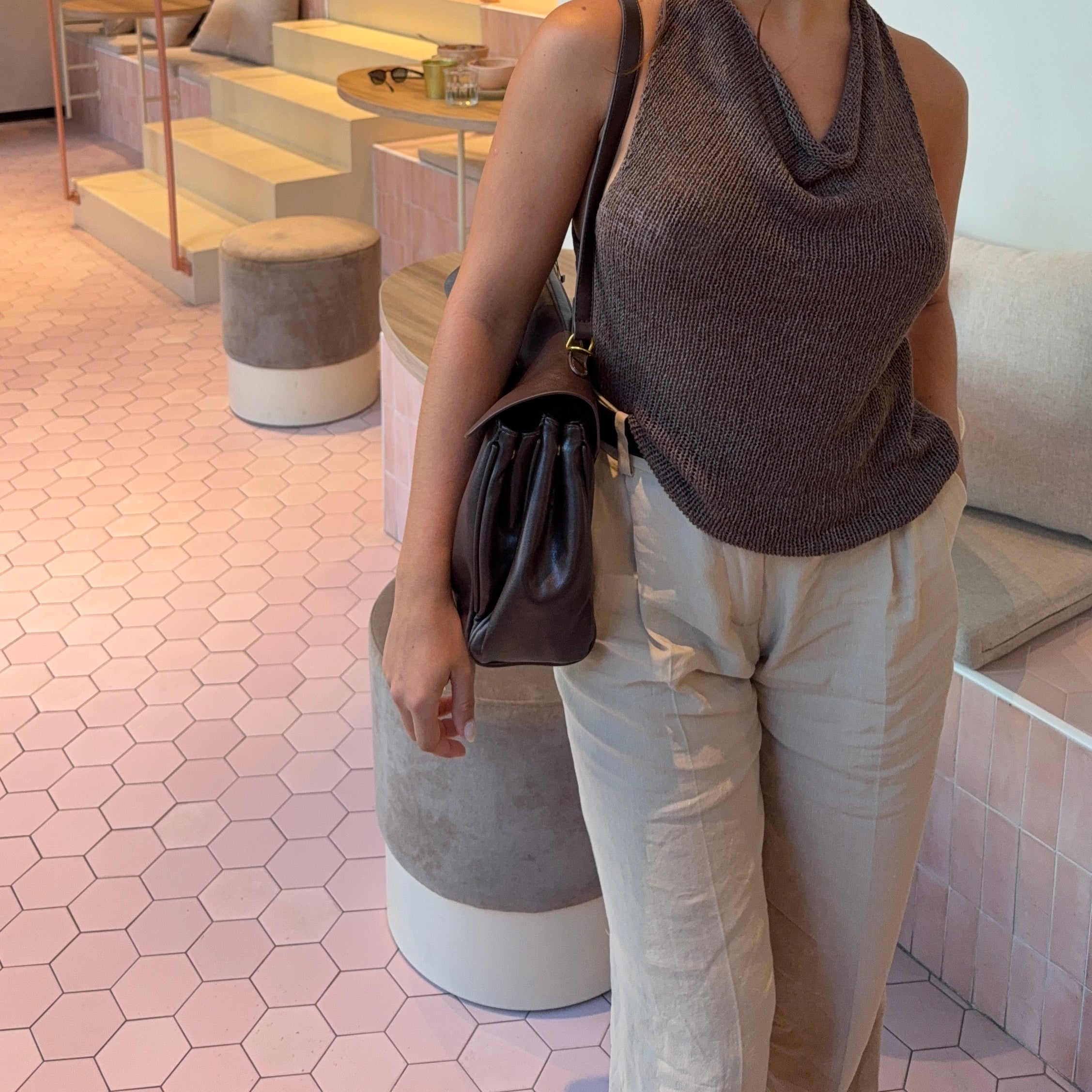 Marijke | Tijdloze Vegan Leather Tas Met Lucky Charm & Vintage Look