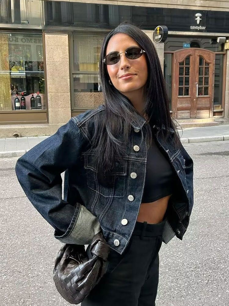 Jade | Denim Dames Set