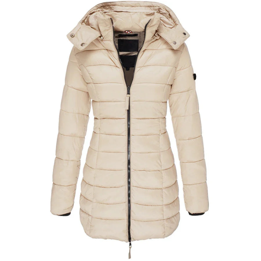 Peggy | Stijlvolle Parka Met Warme Binnenvoering