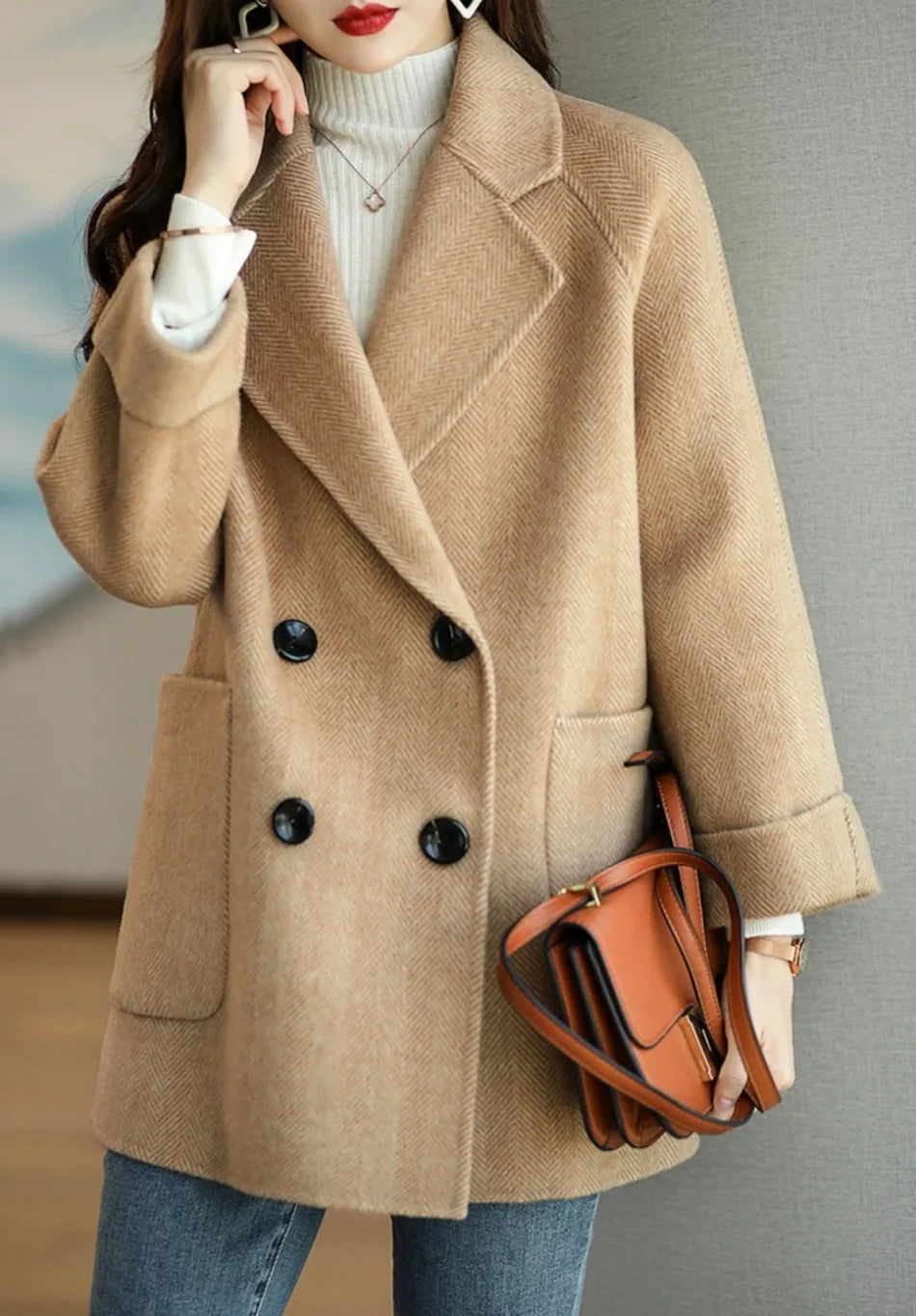 Marit | Elegante Damesjas van Wol
