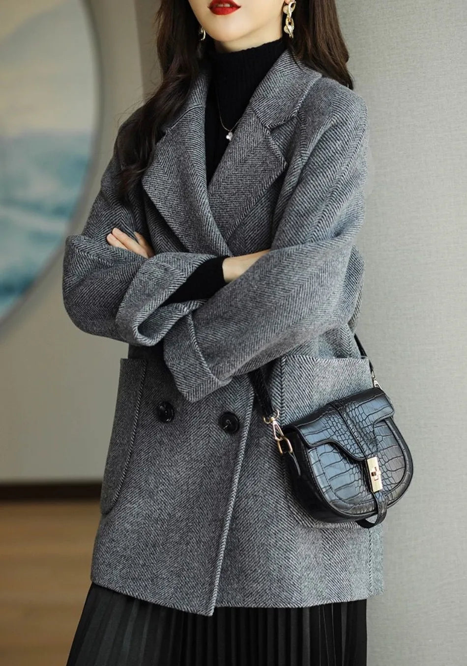Marit | Elegante Damesjas van Wol