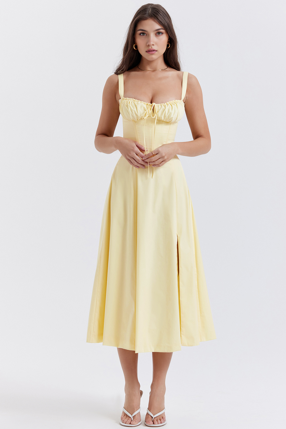 Michelle | Elegante Zomerjurk Die Je Figuur Vormgeeft