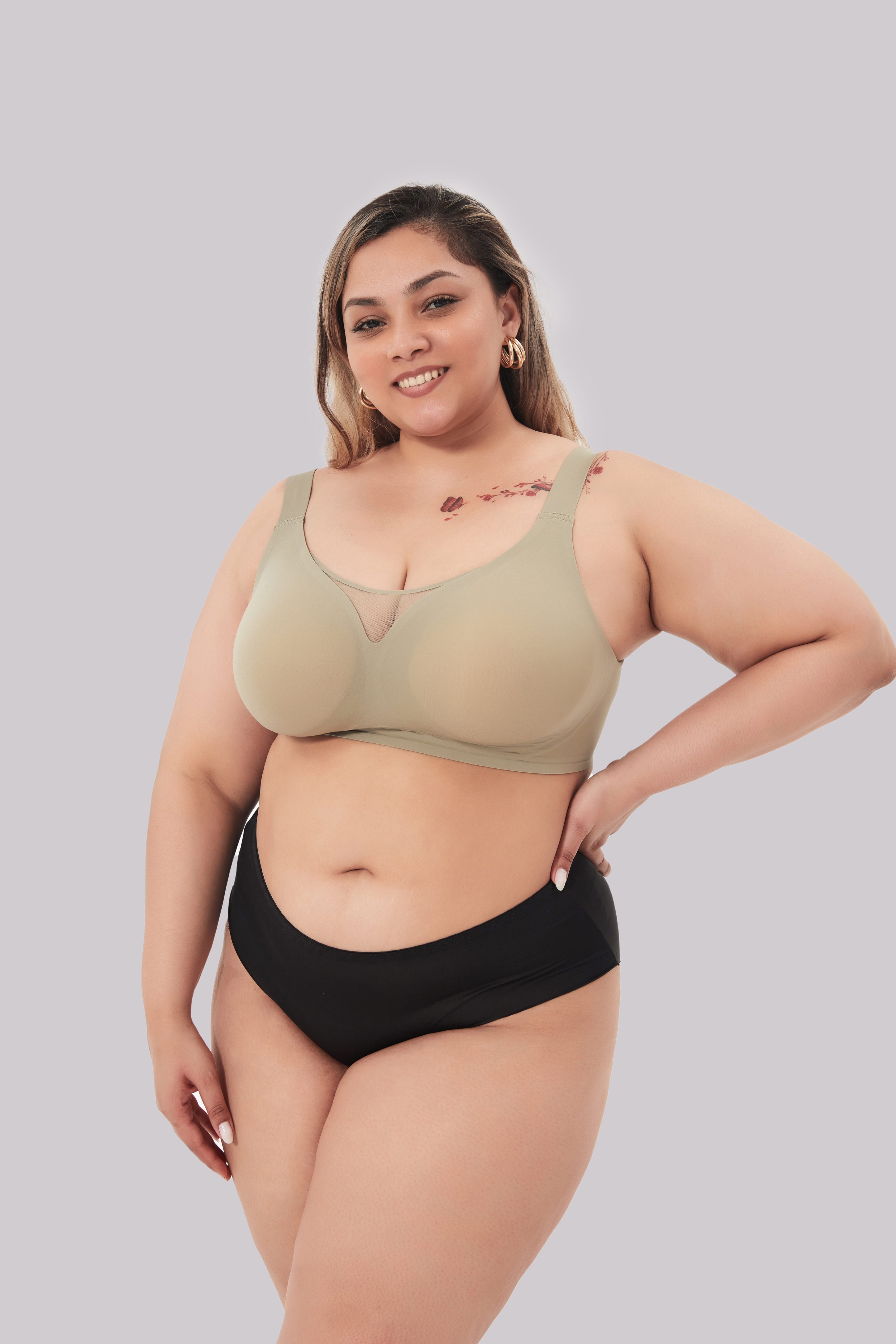 Clara | Naadloze & Ondersteunende Comfort-BH Zonder Beugel | 2+1 Gratis