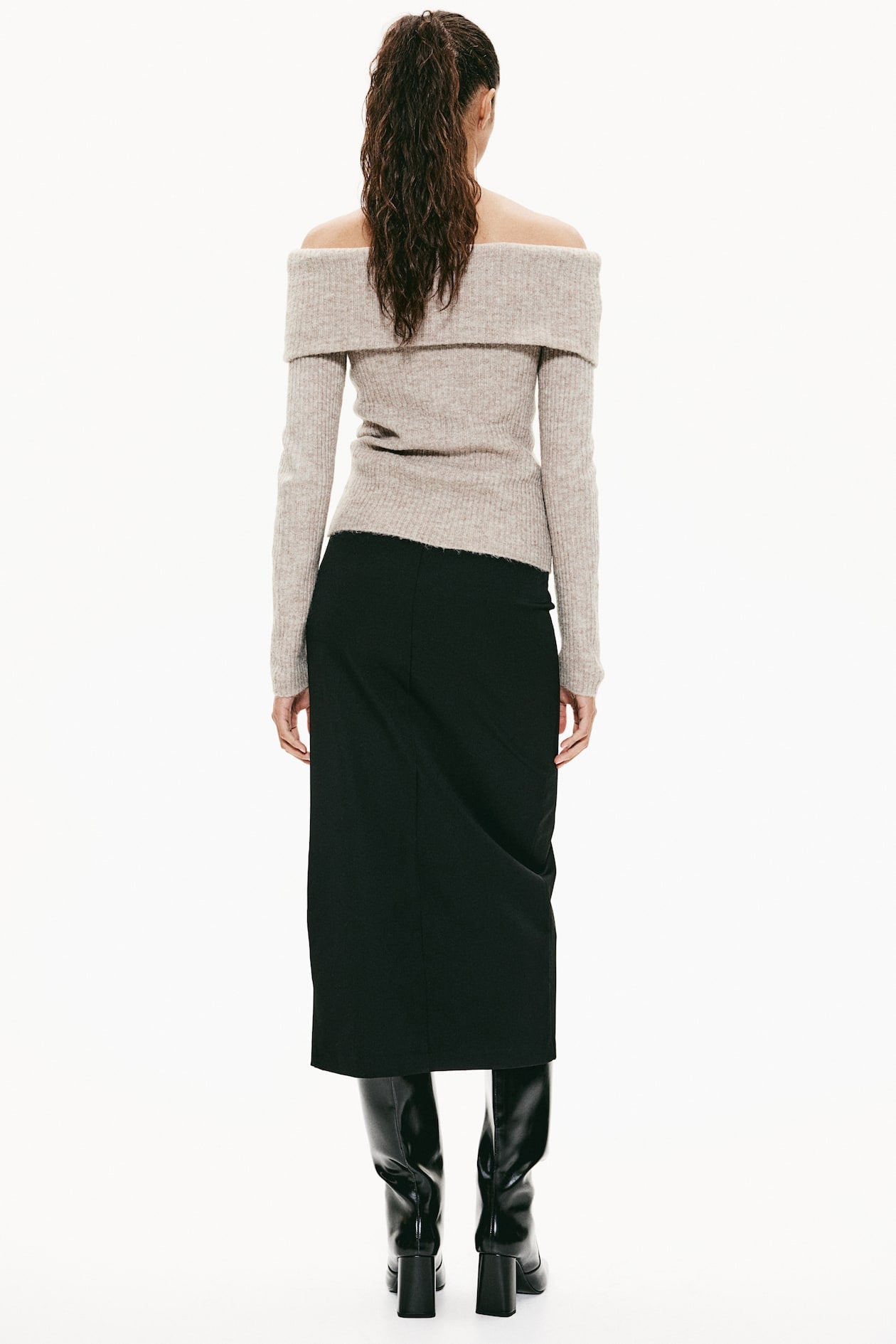 Sacha | Off-the-shoulder trui | 1+1 gratis