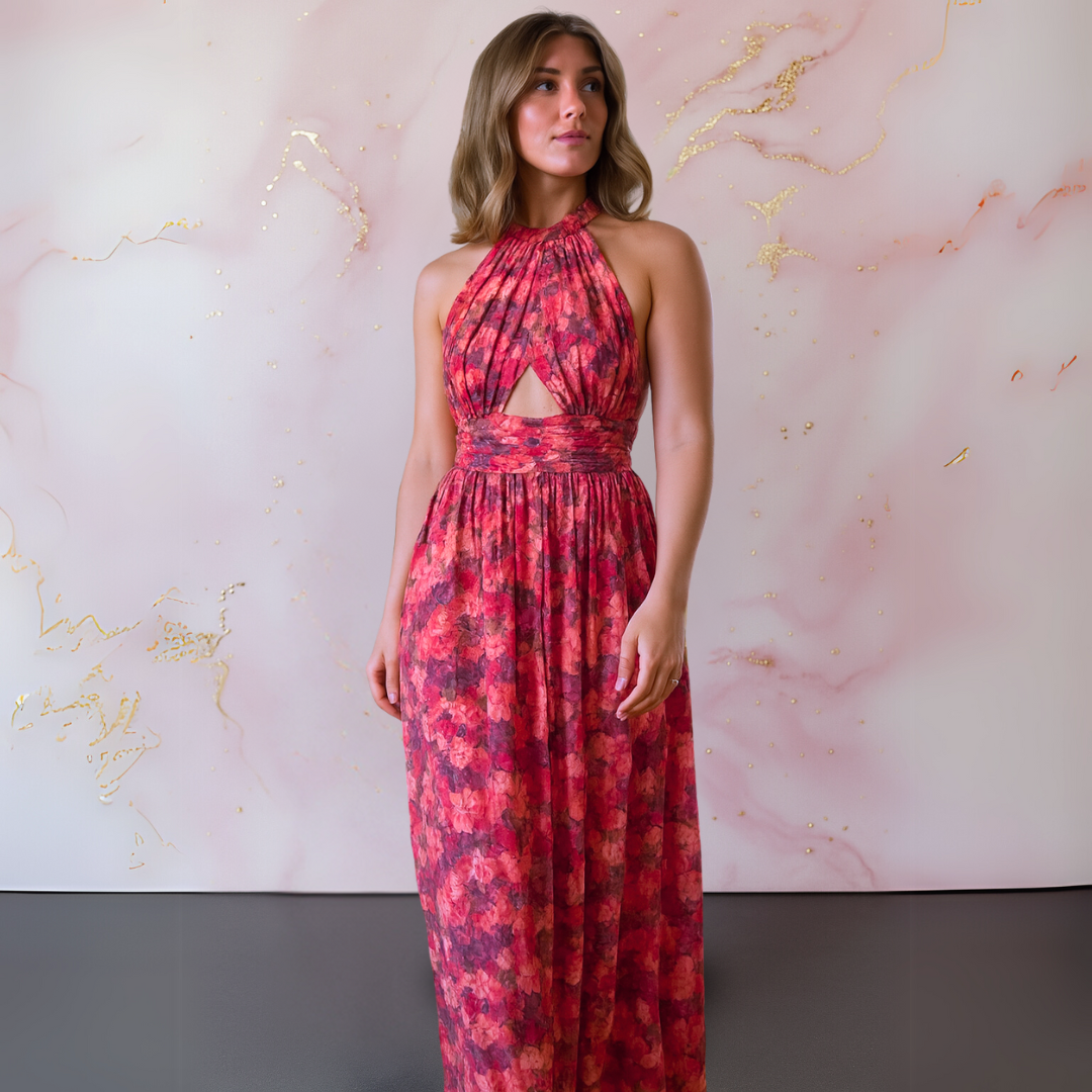 Luna | Elegante jurk met bloemenprint