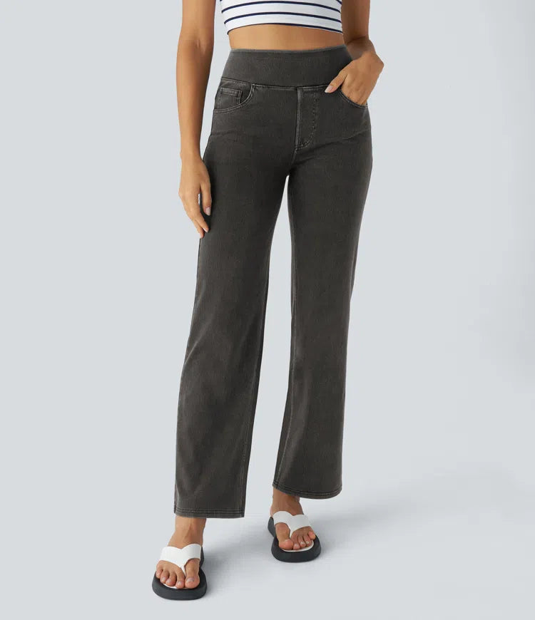Isabella | Elastische & Comfortabele Broek Met Hoge Taille