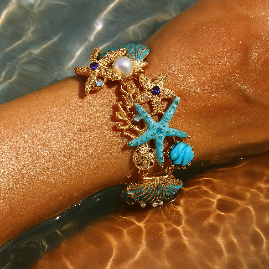 Tallara | Armband met schelpen