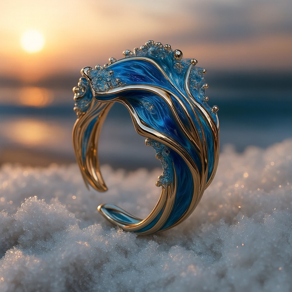 Miralys | Antiek golvend ring