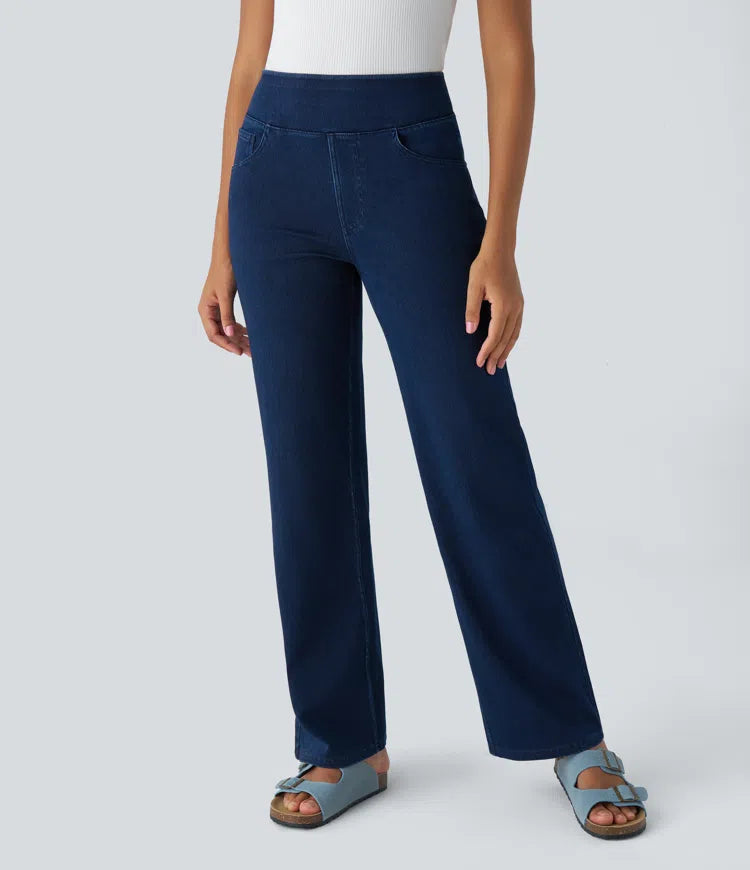 Isabella | Elastische & Comfortabele Broek Met Hoge Taille