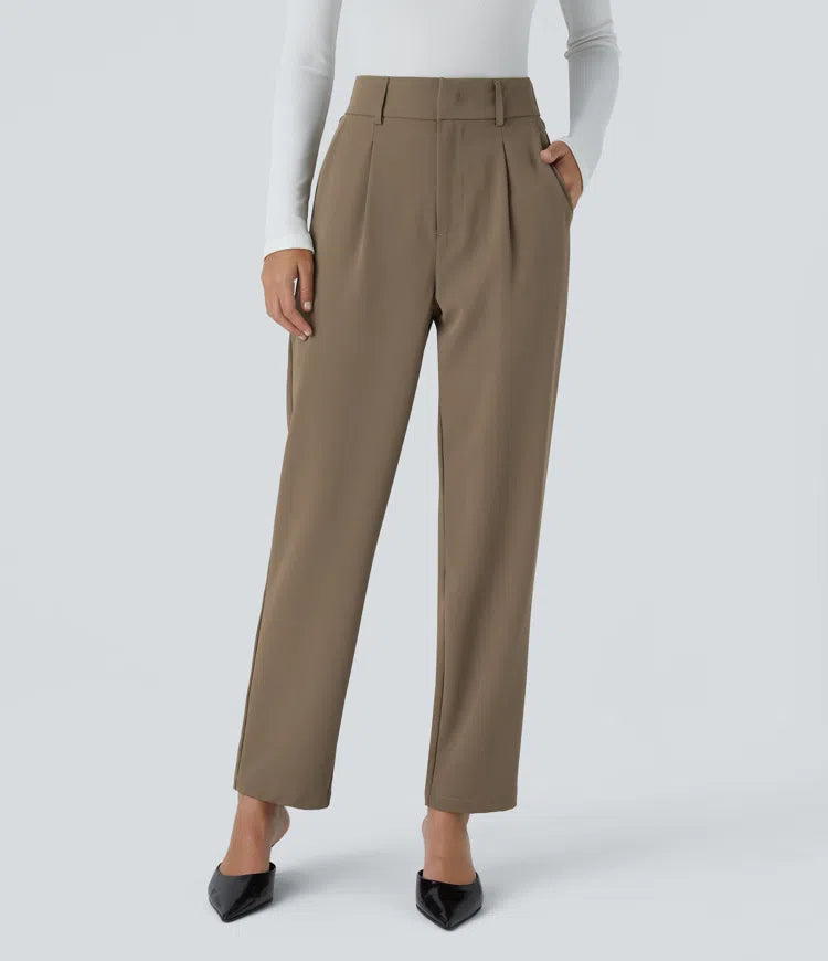 Megan | Comfortabele & Elastische Broek Met Hoge Taille