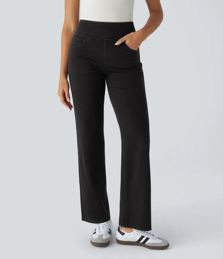 Isabella | Elastische & Comfortabele Broek Met Hoge Taille