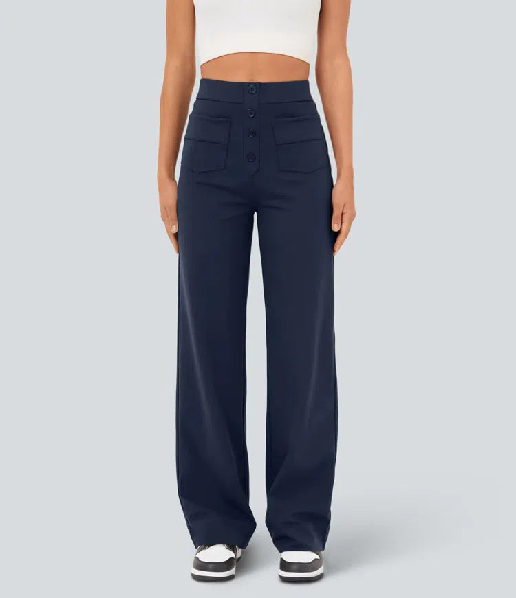 Naomi | Elastische & Comfortabele Broek Met Hoge Taille | 1+1 Gratis