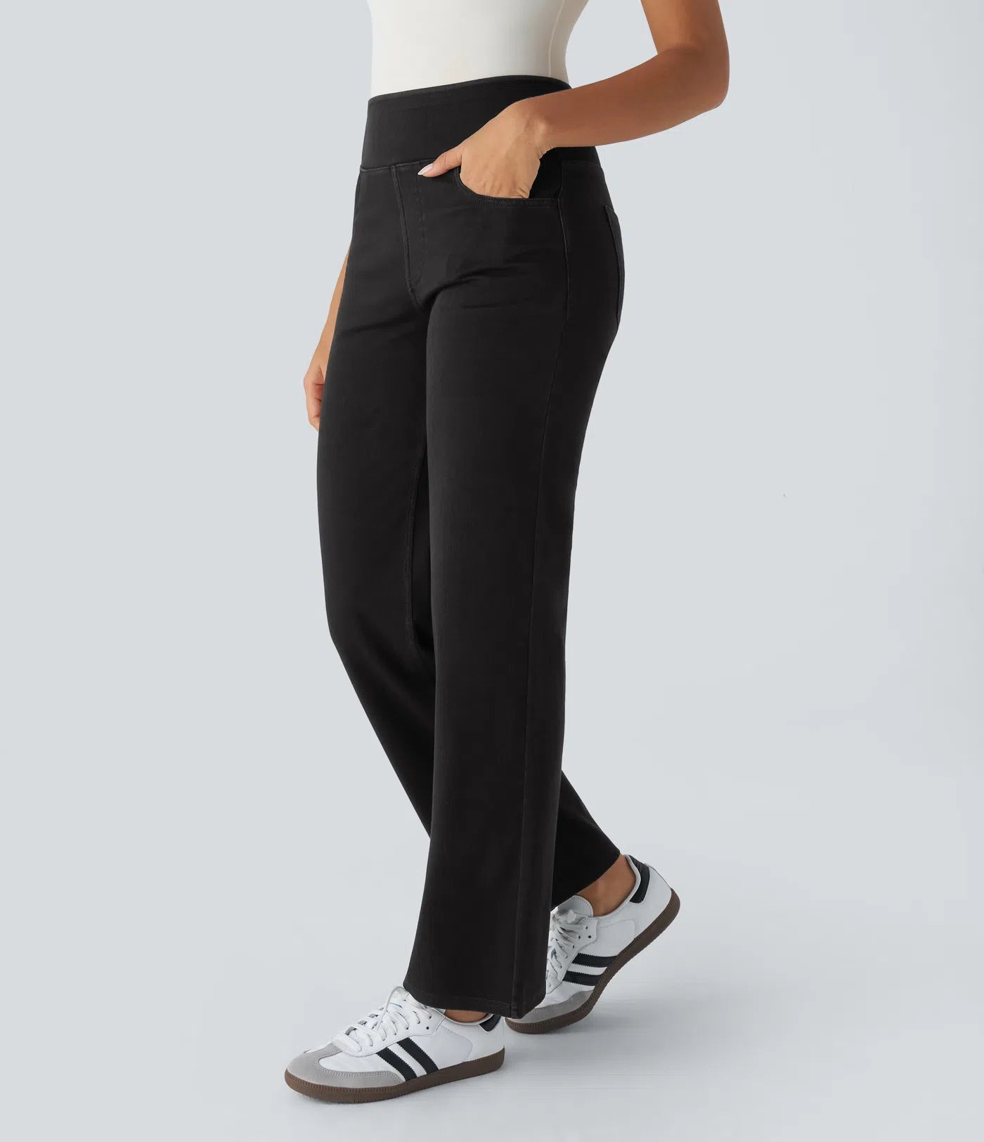 Isabella | Elastische & Comfortabele Broek Met Hoge Taille