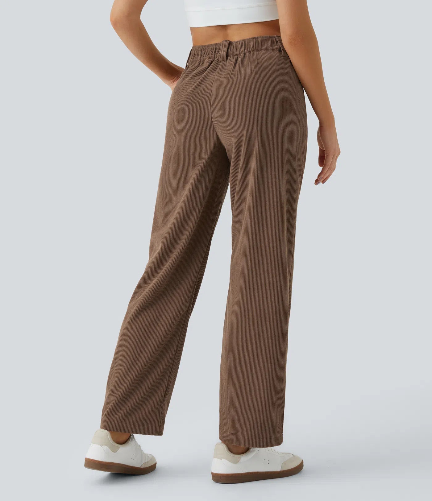 Annette | Comfortabele Broek Met Middelhoge Taille, Ritssluiting En Zijzakken