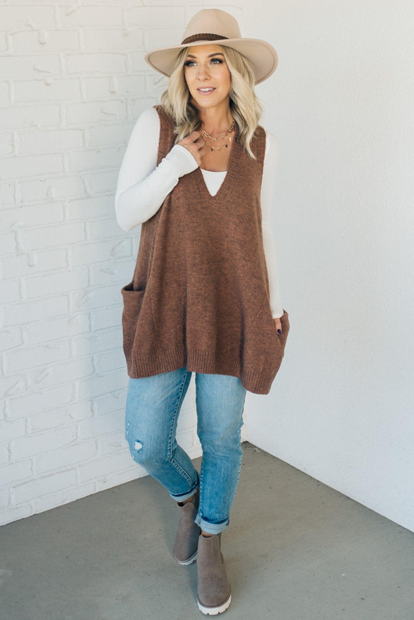 Knit Sweater Vest | 1+1 gratis