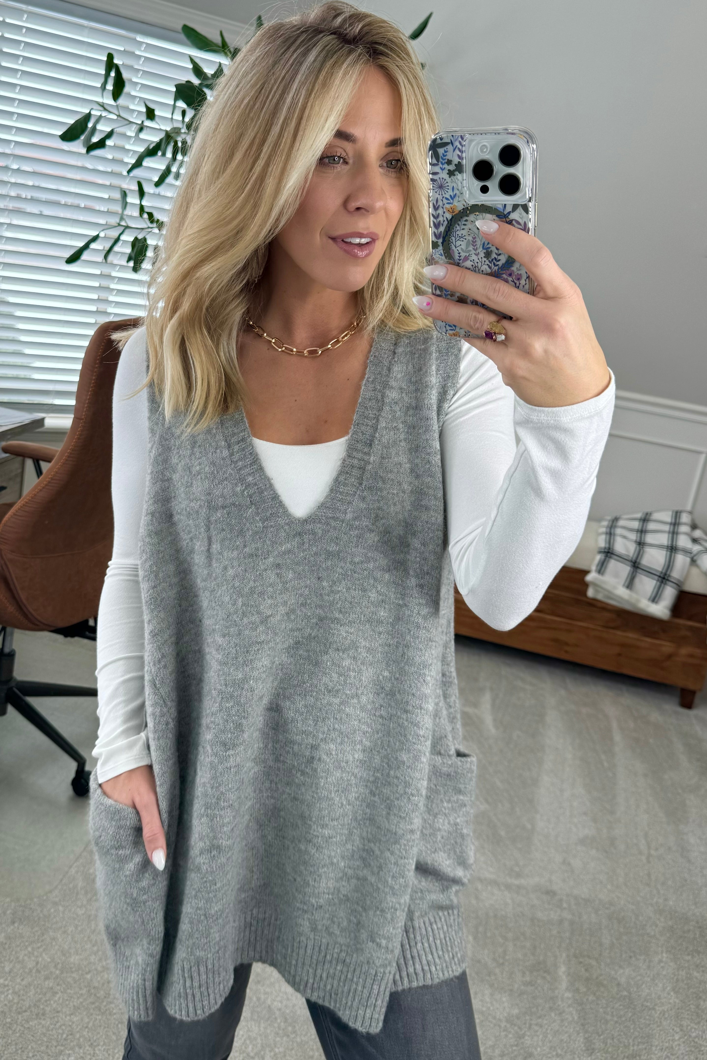 Knit Sweater Vest | 1+1 gratis