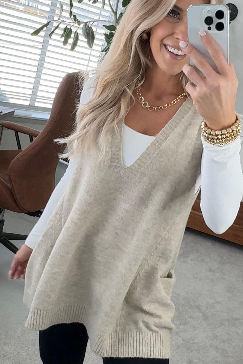 Knit Sweater Vest | 1+1 gratis