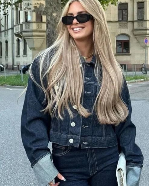 Jade | Denim Dames Set