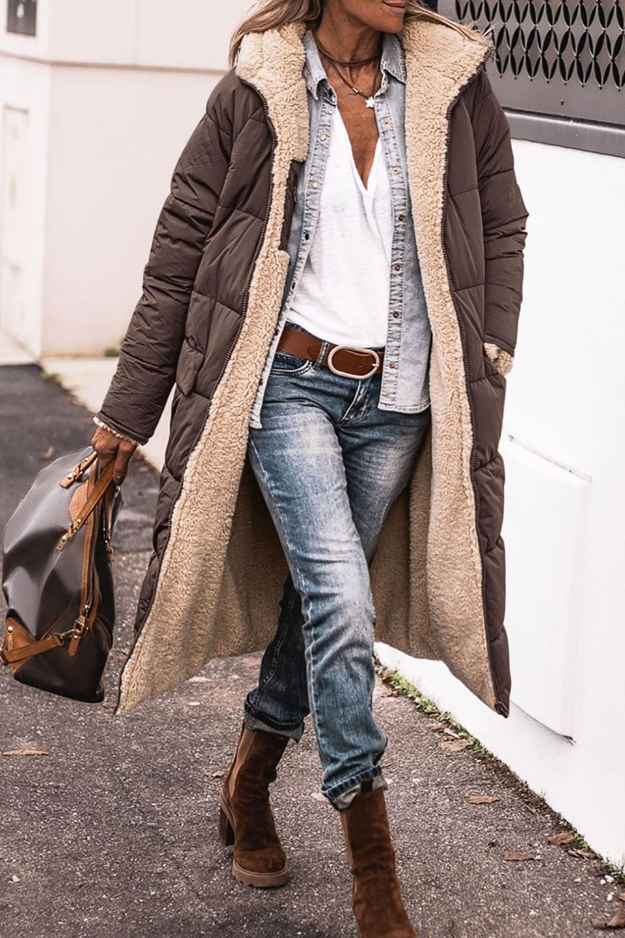 Vera | Elegante & Comfortabele Omkeerbare Jas Voor Alle Seizoenen